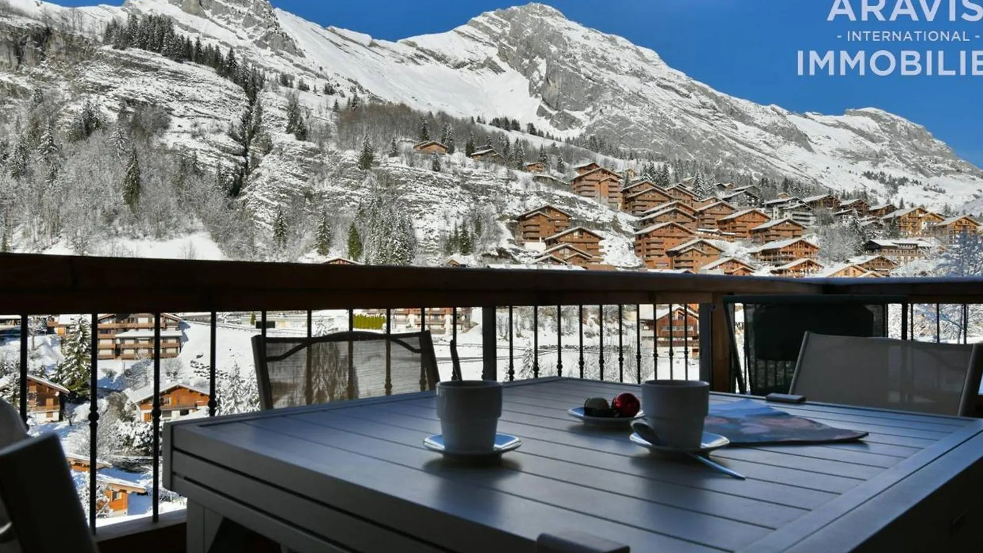 Appartement Ski-In Ski-Out Au Grand-Bornand Avec Garage Prive - Fr-1-391-206 رون - ألب 0*,