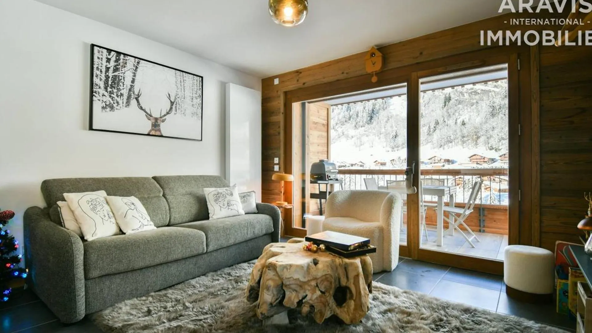 Appartement Ski-In Ski-Out Au Grand-Bornand Avec Garage Prive - Fr-1-391-206 رون - ألب شقة